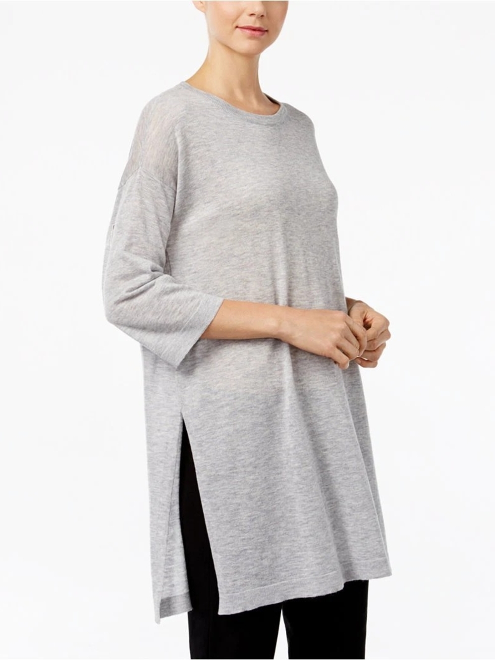 Eileen Fisher Wool/Alpaca Blend Tunica Size M
